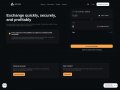 axo.cash exchanger website screenshot