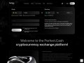 perfect.cash exchanger website screenshot