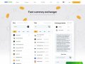 money1.exchange exchanger website screenshot